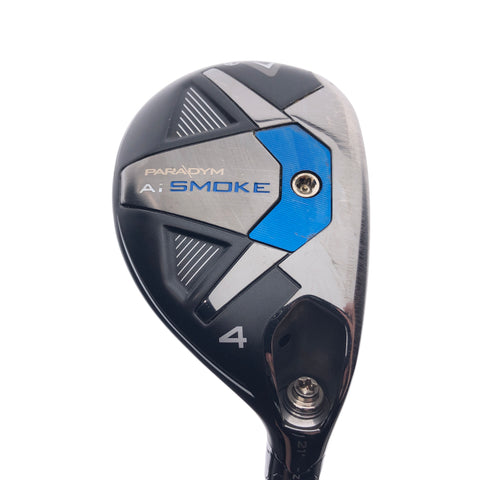 Used Callaway Paradym Ai Smoke 4 Hybrid / 21 Degrees / Stiff Flex / Left-Handed