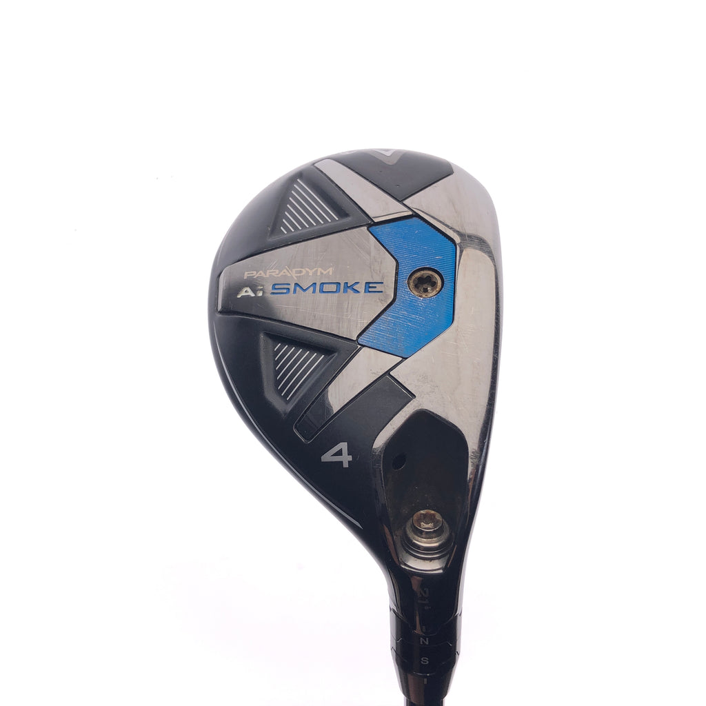 Used Callaway Paradym Ai Smoke 4 Hybrid / 21 Degrees / Stiff Flex