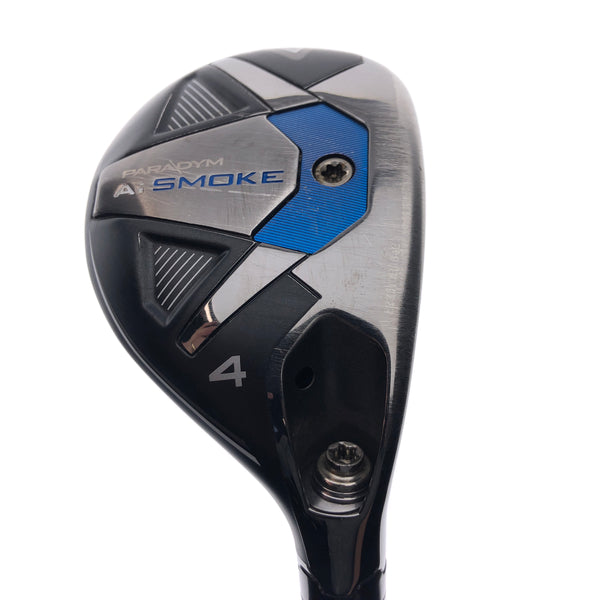 Used Callaway Paradym Ai Smoke 4 Hybrid / 21 Degrees / Stiff Flex