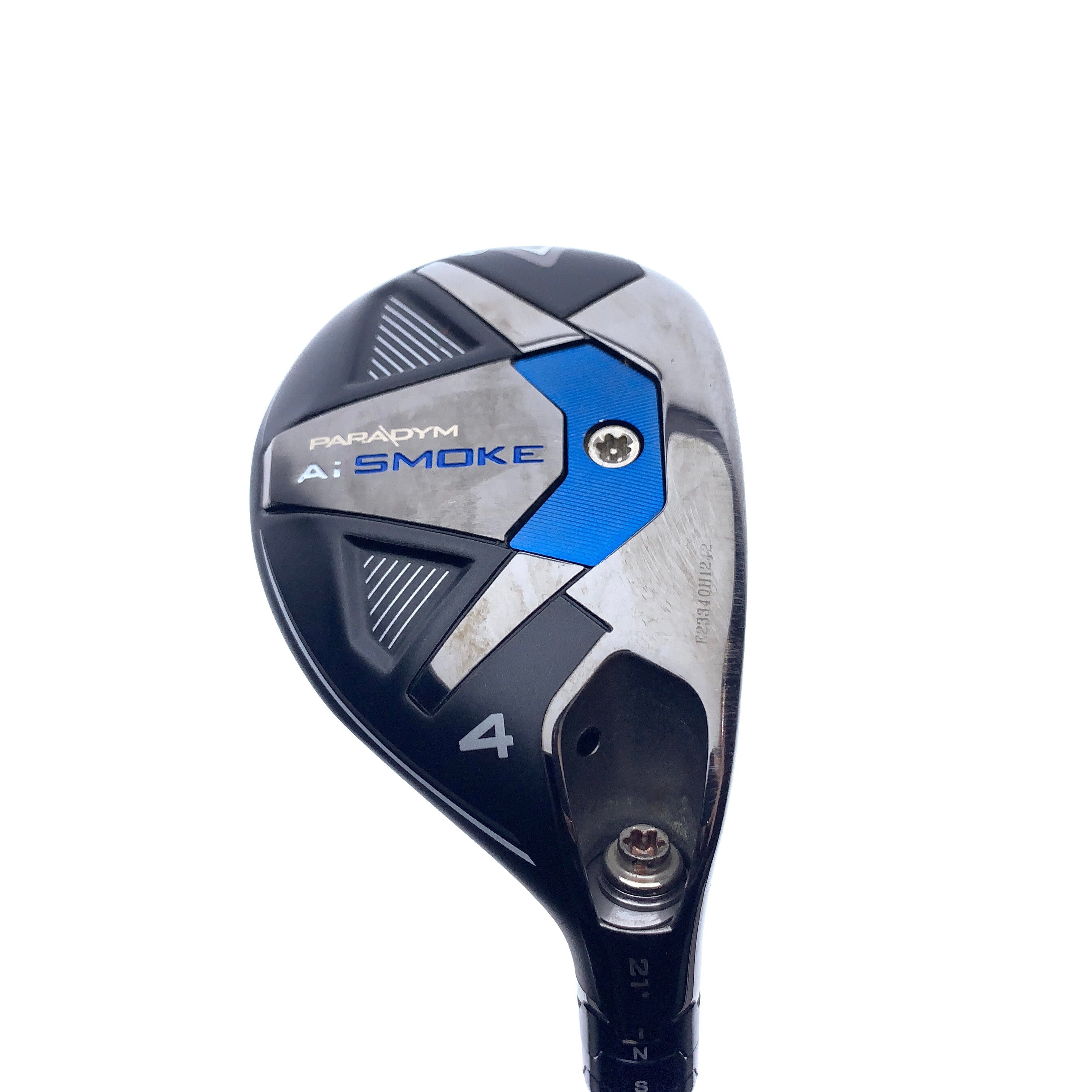 Used Callaway Paradym Ai Smoke 4 Hybrid / 21.0 Degrees / Regular Flex