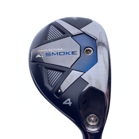 Used Callaway Paradym Ai Smoke 4 Hybrid / 21.0 Degrees / Stiff Flex