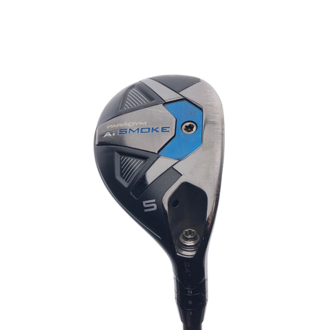 Used Callaway Paradym Ai Smoke 5 Hybrid / 24 Degrees / Regular Flex
