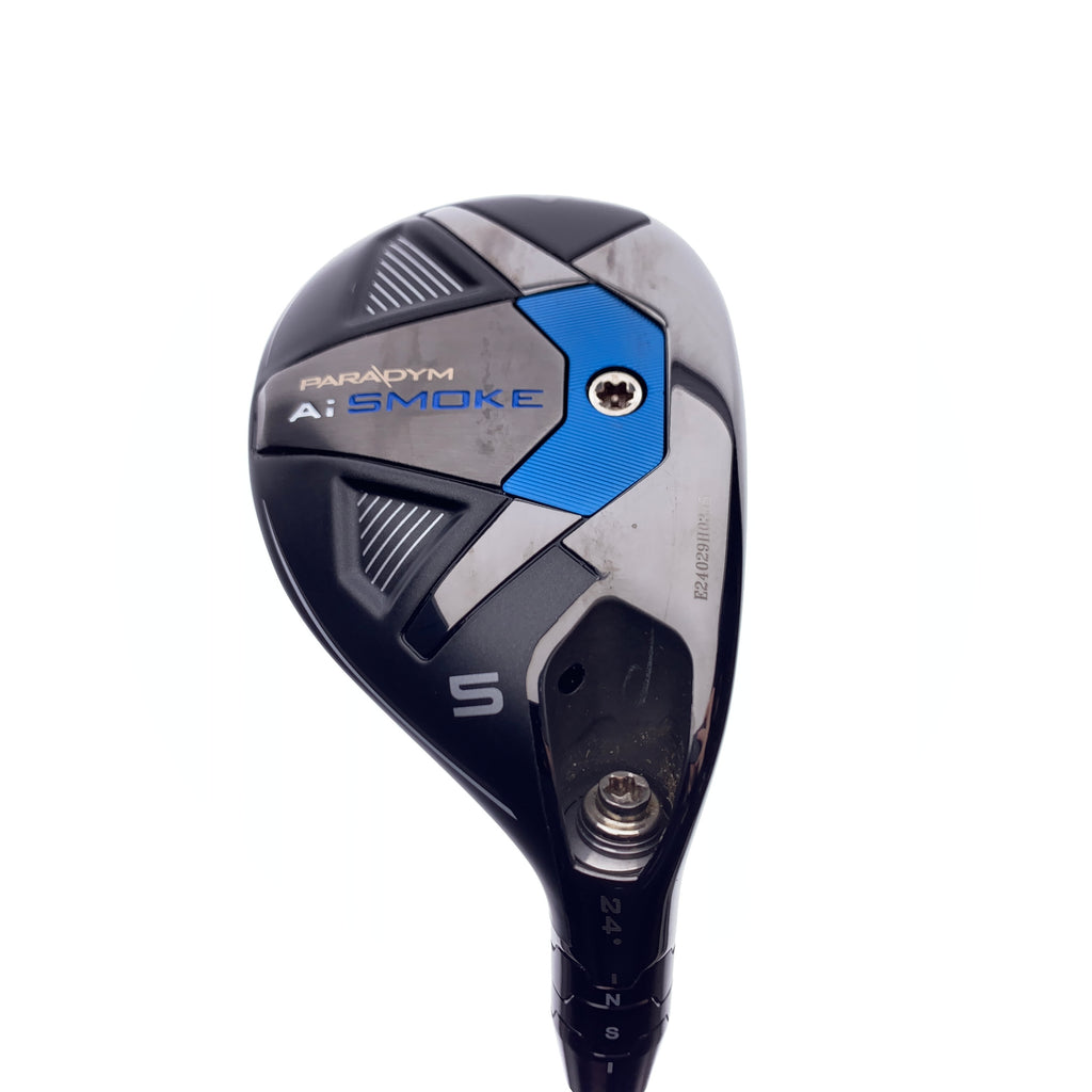 Used Callaway Paradym Ai Smoke 5 Hybrid / 24 Degrees / Soft Regular Flex