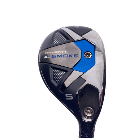 Used Callaway Paradym Ai Smoke 5 Hybrid / 24 Degrees / Stiff Flex
