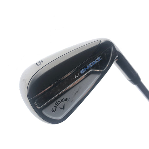 Used Callaway Paradym Ai Smoke 5 Iron / 22 Degrees / Stiff Flex