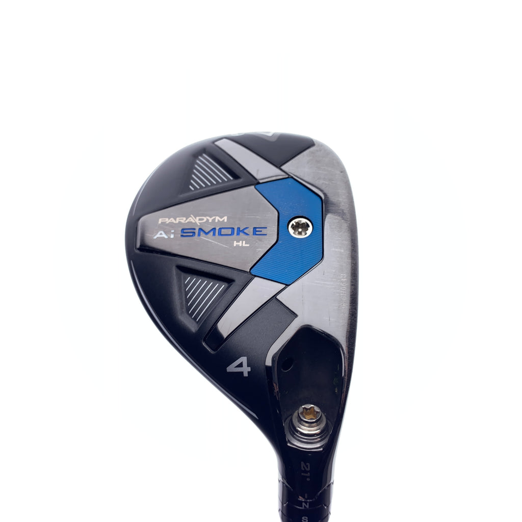 Used Callaway Paradym Ai Smoke HL 4 Hybrid / 21 Degrees / Regular Flex