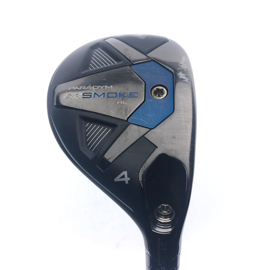 Used Callaway Paradym Ai Smoke HL 4 Hybrid / 21 Degrees / Regular Flex