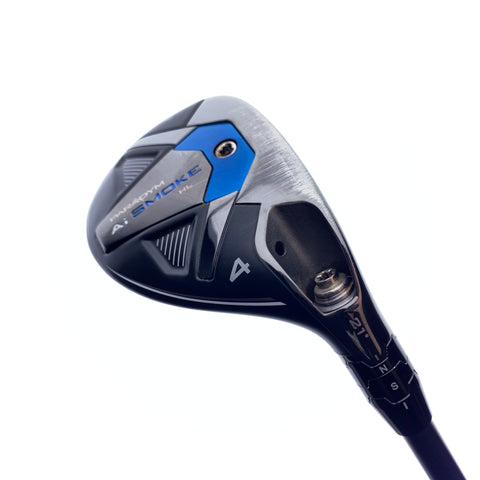 Used Callaway Paradym Ai Smoke HL 4 Hybrid / 21.0 Degrees / A Flex