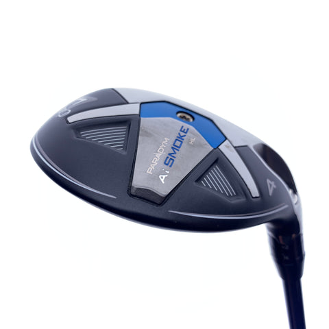 Used Callaway Paradym Ai Smoke HL 4 Hybrid / 21.0 Degrees / Regular Flex