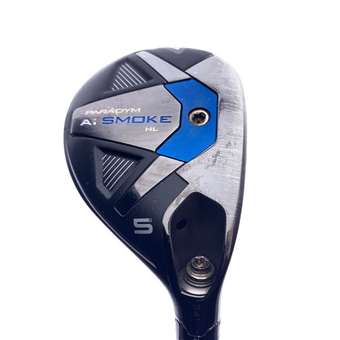 Used Callaway Paradym Ai Smoke HL 5 Hybrid / 24 Degrees / Regular Flex