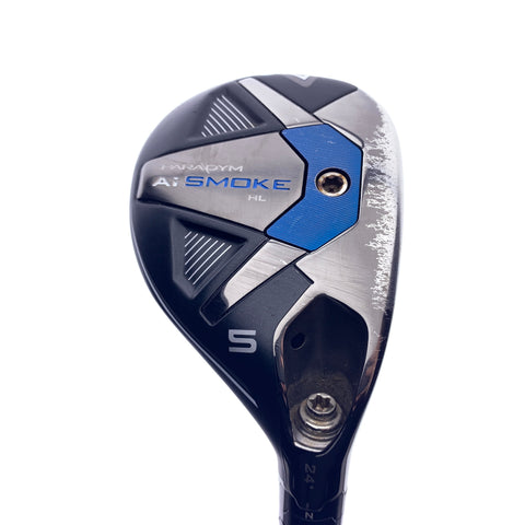 Used Callaway Paradym Ai Smoke HL 5 Hybrid / 24 Degrees / Regular Flex