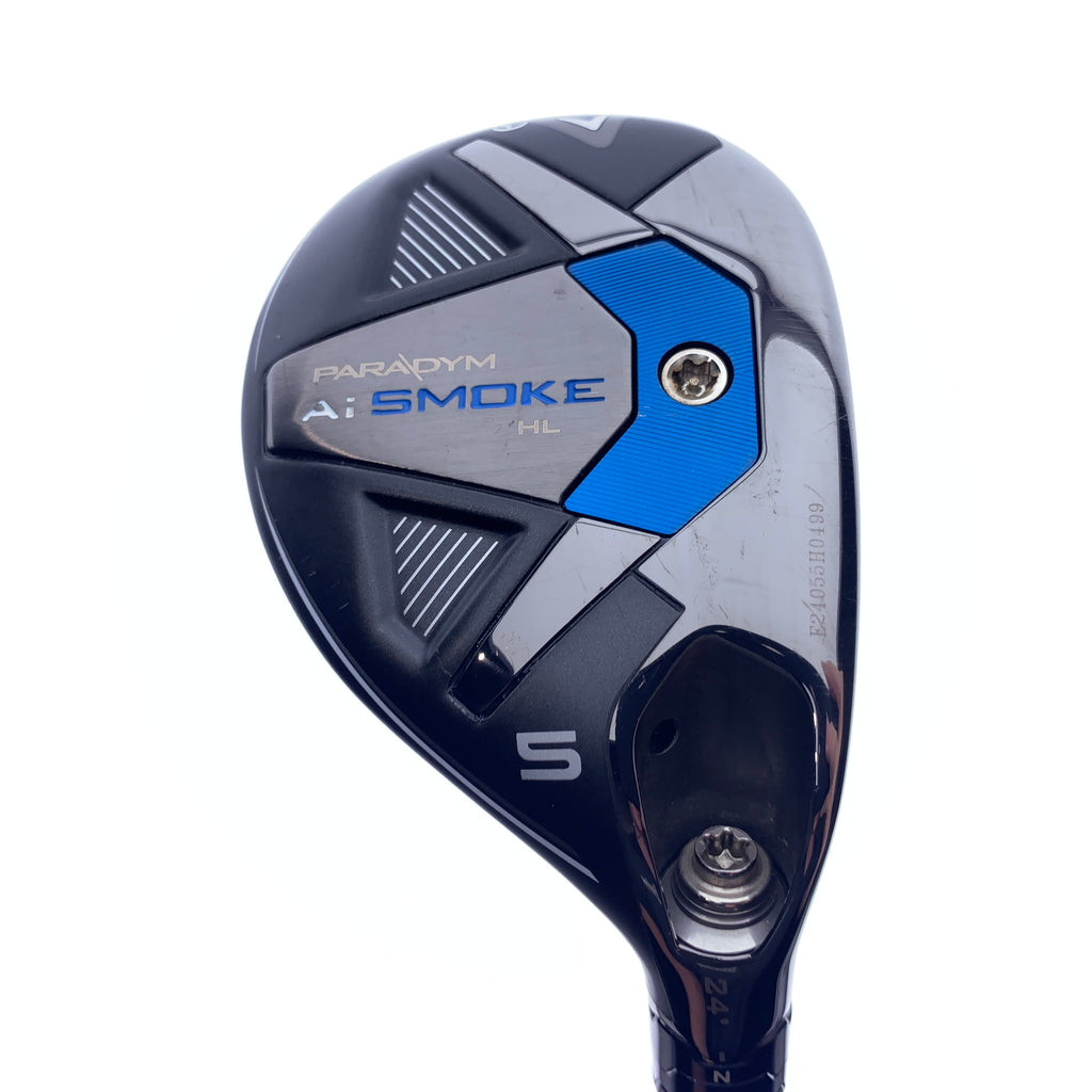 Used Callaway Paradym Ai Smoke HL 5 Hybrid / 24.0 Degrees / Regular Flex