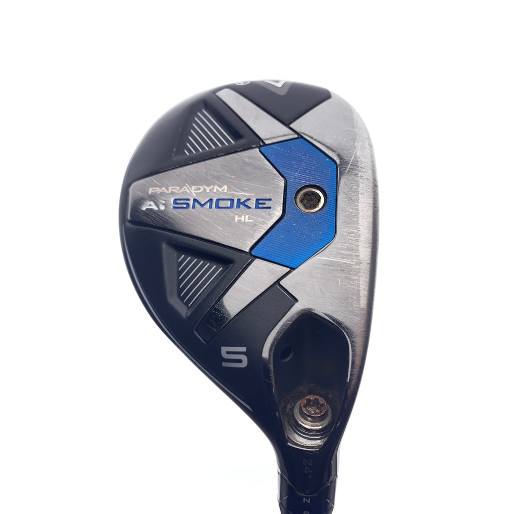 Used Callaway Paradym Ai Smoke HL 5 Hybrid / 24.0 Degrees / Regular Flex