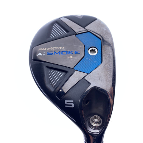Used Callaway Paradym Ai Smoke HL 5 Hybrid / 24.0 Degrees / Senior Flex