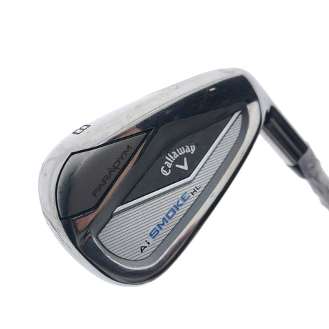 Used Callaway Paradym Ai Smoke HL 8 Iron / 34 Degrees / Stiff Flex
