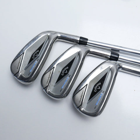 Used Callaway Paradym Ai Smoke HL Iron Set / 4 - 9 IRON / Regular Flex