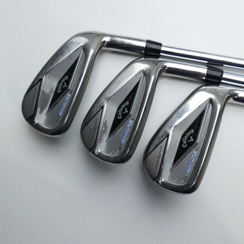 Used Callaway Paradym Ai Smoke HL Iron Set / 5 - PW / Regular Flex