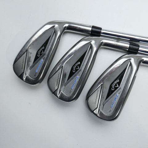 Used Callaway Paradym Ai Smoke HL Iron Set / 5 - PW / Regular Flex