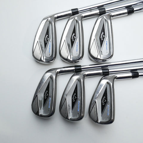 Used Callaway Paradym Ai Smoke HL Iron Set / 5 - PW / Regular Flex