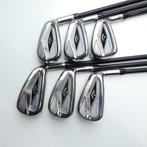 Used Callaway Paradym Ai Smoke HL Iron Set / 5 - PW / Regular Flex