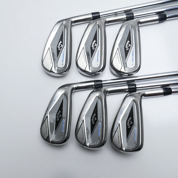 Used Callaway Paradym Ai Smoke HL Iron Set / 5 - PW / Regular Flex