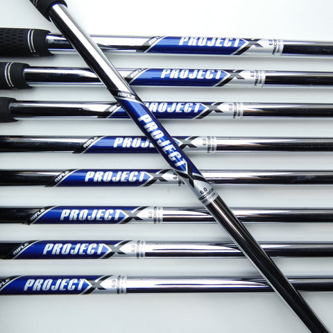 Used Callaway Paradym Ai Smoke HL Iron Set / 5 - SW + GW + AW / Stiff Flex