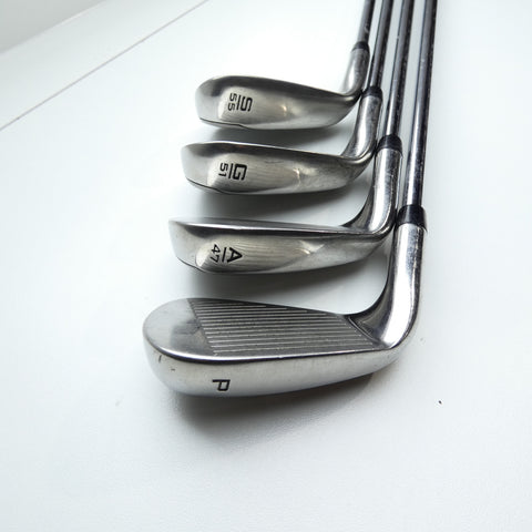 Used Callaway Paradym Ai Smoke HL Iron Set / 5 - SW + GW + AW / Stiff Flex