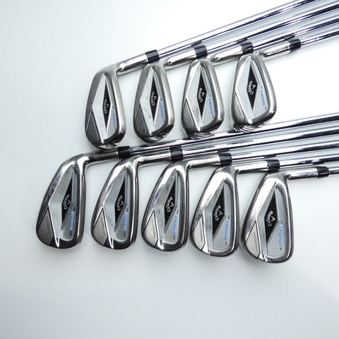 Used Callaway Paradym Ai Smoke HL Iron Set / 5 - SW + GW + AW / Stiff Flex