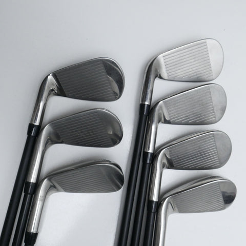 Used Callaway Paradym Ai Smoke HL Iron Set / 7 - SW + AW + GW / Stiff Flex