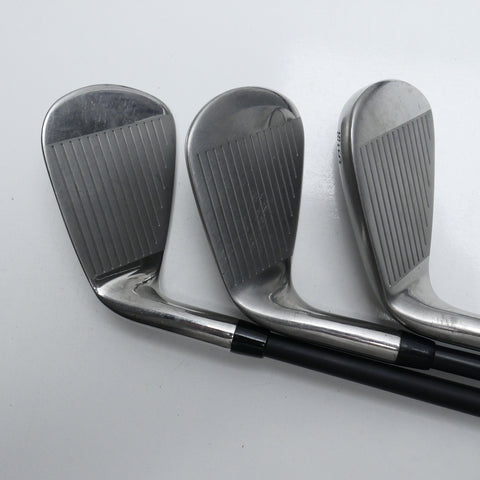 Used Callaway Paradym Ai Smoke HL Iron Set / 7 - SW + AW + GW / Stiff Flex