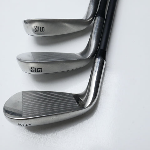 Used Callaway Paradym Ai Smoke HL Iron Set / 7 - SW + AW + GW / Stiff Flex
