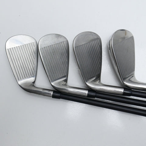 Used Callaway Paradym Ai Smoke HL Iron Set / 7 - SW + AW + GW / Stiff Flex