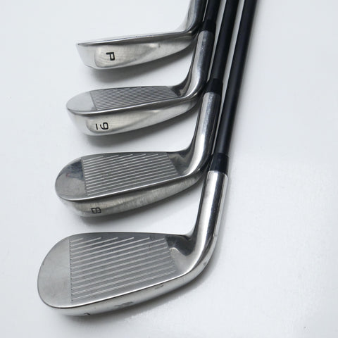 Used Callaway Paradym Ai Smoke HL Iron Set / 7 - SW + AW + GW / Stiff Flex