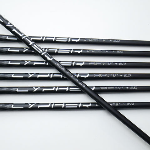 Used Callaway Paradym Ai Smoke Iron Set / 5 - PW + AW / Senior Flex