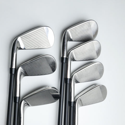 Used Callaway Paradym Ai Smoke Iron Set / 5 - PW + AW / Senior Flex