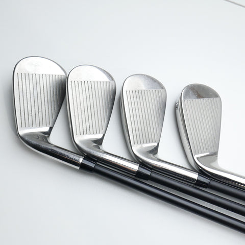 Used Callaway Paradym Ai Smoke Iron Set / 5 - PW + AW / Senior Flex