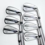 Used Callaway Paradym Ai Smoke Iron Set / 5 - PW + AW / Stiff Flex