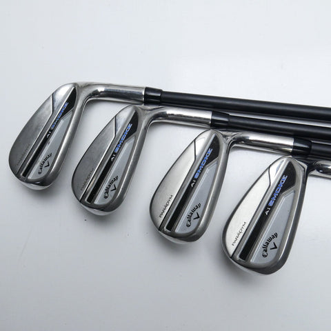 Used Callaway Paradym Ai Smoke Iron Set / 5 - PW + GW + AW / Regular Flex