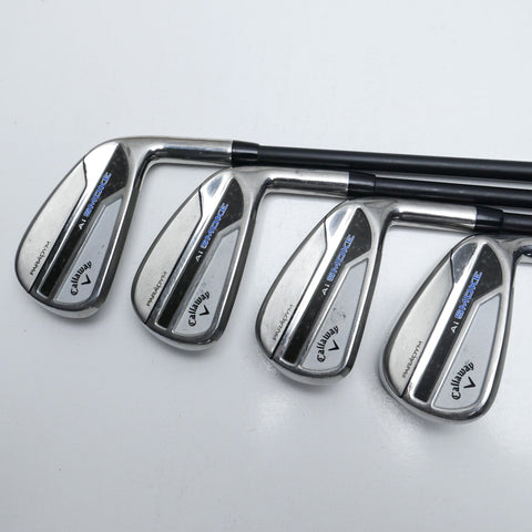 Used Callaway Paradym Ai Smoke Iron Set / 5 - PW + GW + AW / Regular Flex