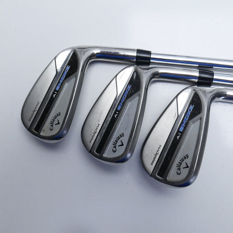 Used Callaway Paradym Ai Smoke Iron Set / 5 - PW / Regular Flex