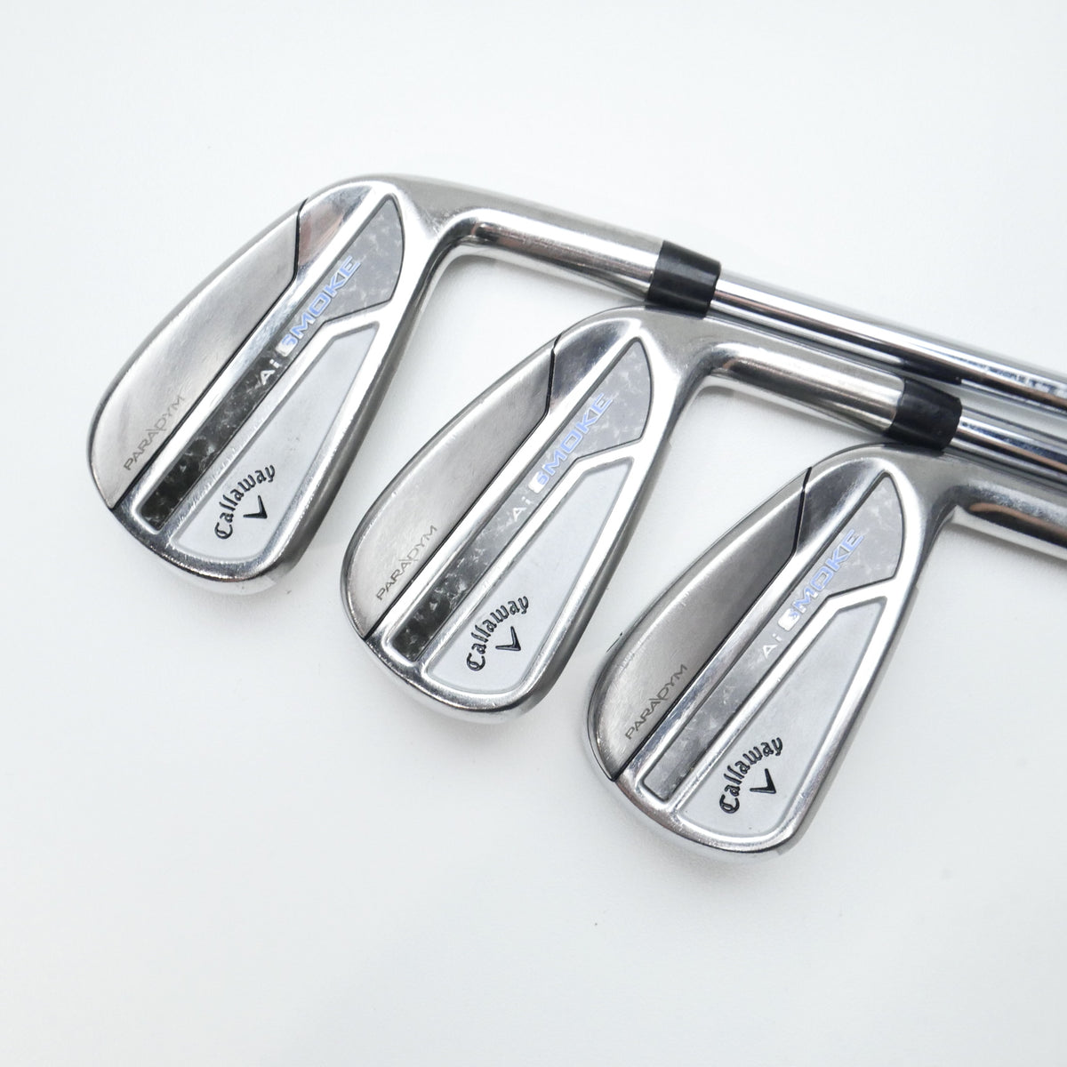 Used Callaway Paradym Ai Smoke Iron Set / 5 - PW / Regular Flex