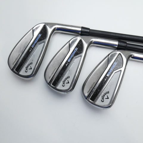 Used Callaway Paradym Ai Smoke Iron Set / 5 - PW / Regular Flex