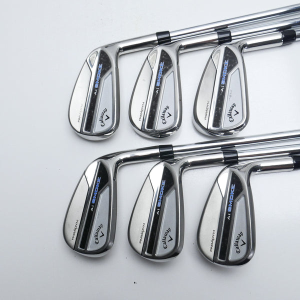 Used Callaway Paradym Ai Smoke Iron Set / 5 - PW / Regular Flex