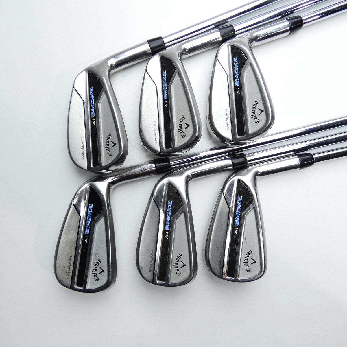 Used Callaway Paradym Ai Smoke Iron Set / 5 - PW / Regular Flex