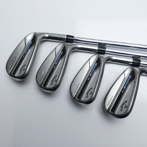 Used Callaway Paradym Ai Smoke Iron Set / 5 - SW + AW / Regular Flex