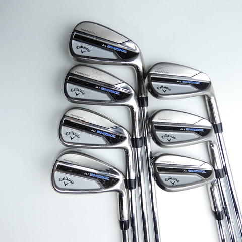 Used Callaway Paradym Ai Smoke Iron Set / 5 - SW / Regular Flex