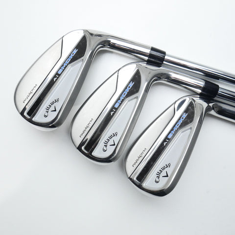 Used Callaway Paradym Ai Smoke Iron Set / 5 - SW / Regular Flex