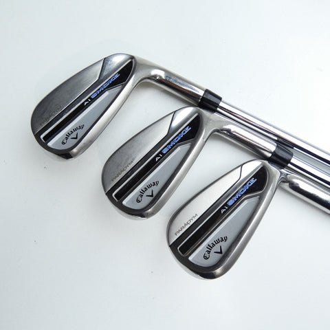 Used Callaway Paradym Ai Smoke Iron Set / 5 - SW / Regular Flex
