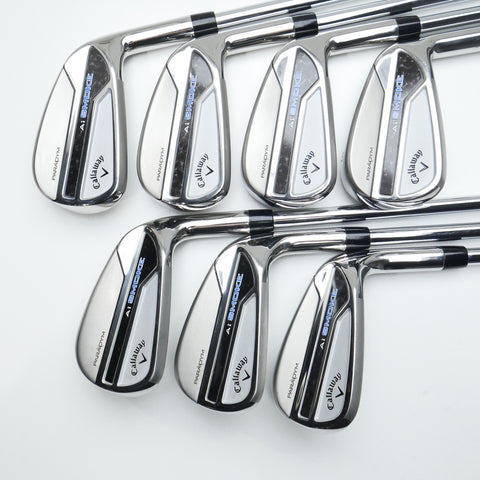 Used Callaway Paradym Ai Smoke Iron Set / 5 - SW / Regular Flex