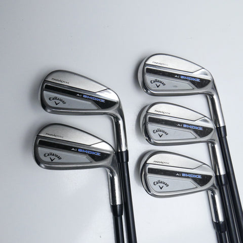 Used Callaway Paradym Ai Smoke Iron Set / 6 - PW / A Flex